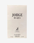 Jorge Di Profumo Aqua Eau De Parfum by Maison Alhambra