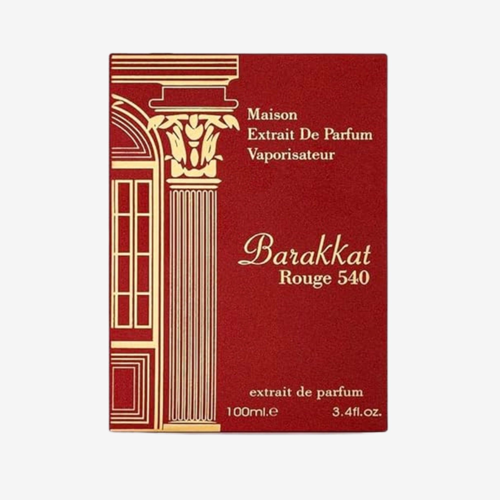 Barakkat Rouge 540 Extrait De Parfum 100ml