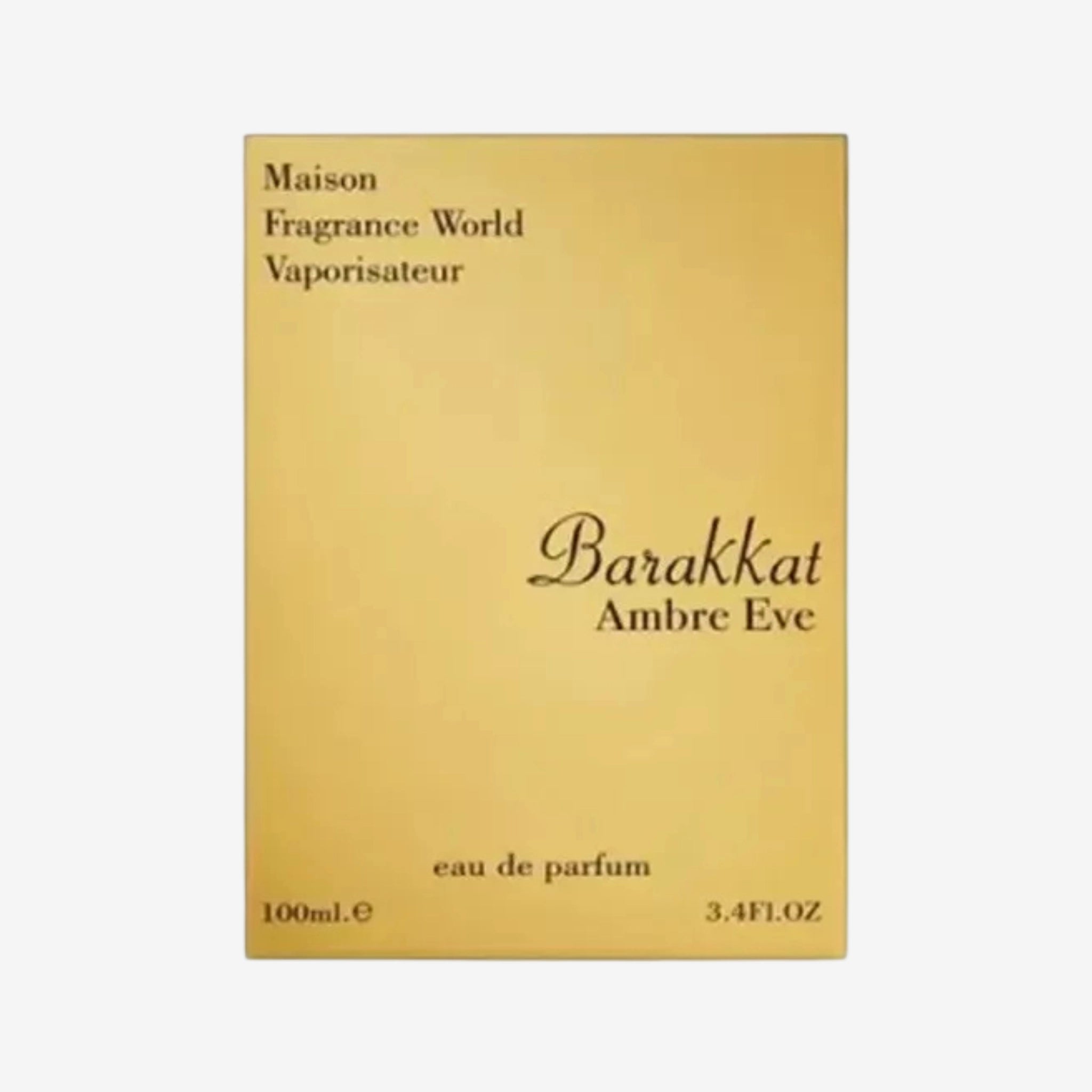 Fragrance World Barakkat Ambre Eve