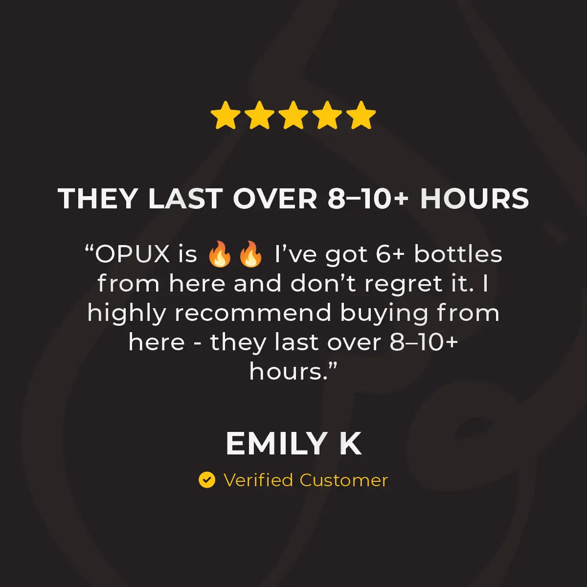 OPUX customer review for long lasting perfume dupes