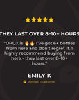 OPUX customer review for long lasting perfume dupes
