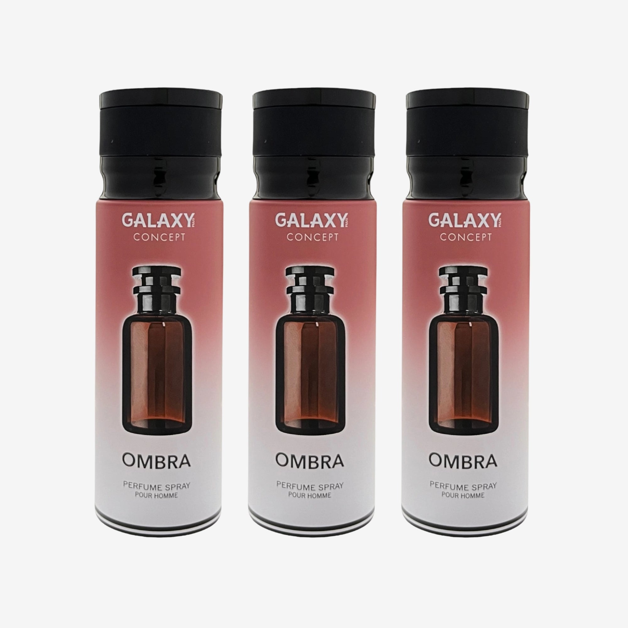Galaxy Plus Concept Ombra Body Spray Pack of 3